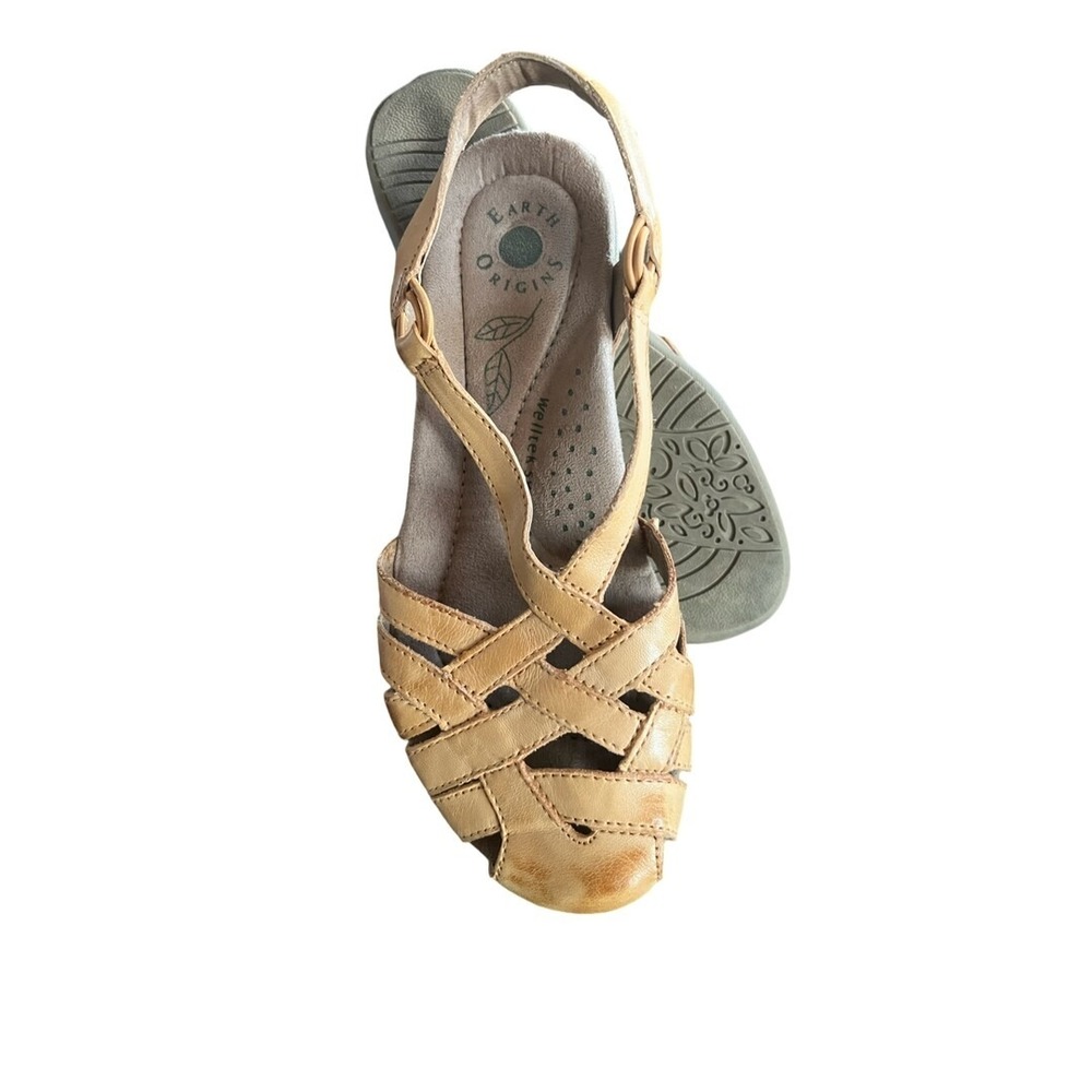 earth origins sandals size 6 womens Lether - Picture 2 of 4